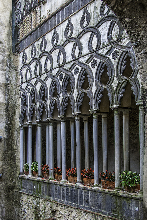 Cloisters, Villa Rufolo, Positano, My Travels in Italy, Marcus Travel Journmal, mytravellinglens
