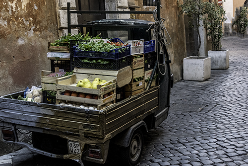 Rome Vegetable Truck