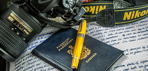 my travelling lens