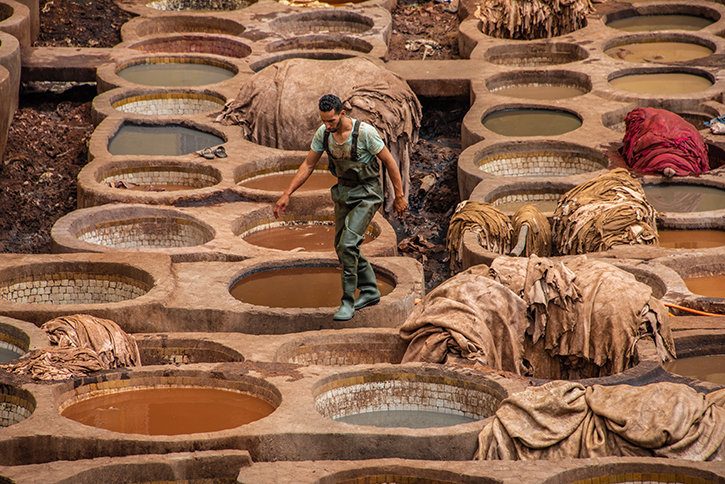 Cahuara Tannery Fez
