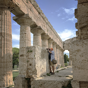 Glenn in Paestum