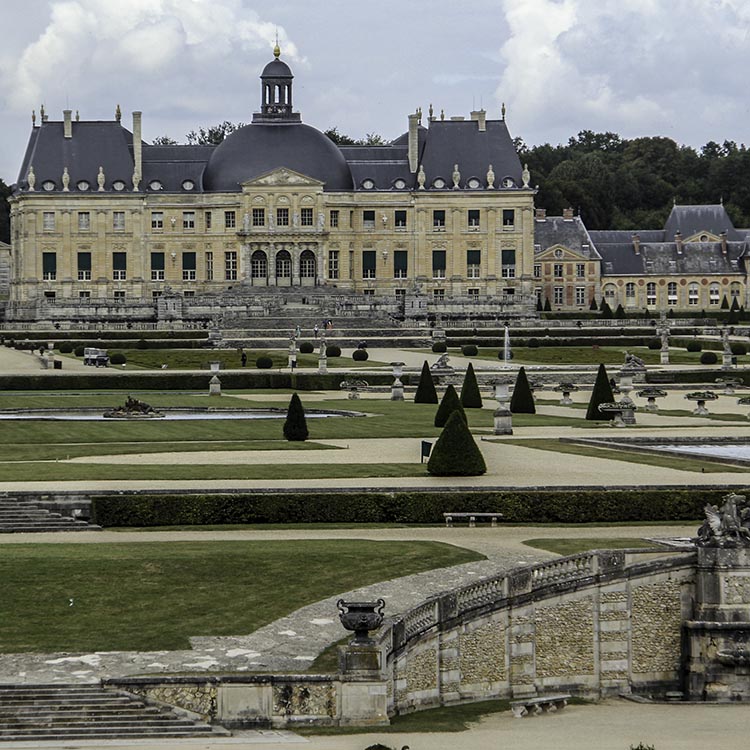 Gardens and Chateau, Vaux-Le-Vicomte, Ille de France, France, My Travels in Frane, Marcus Travel Journal